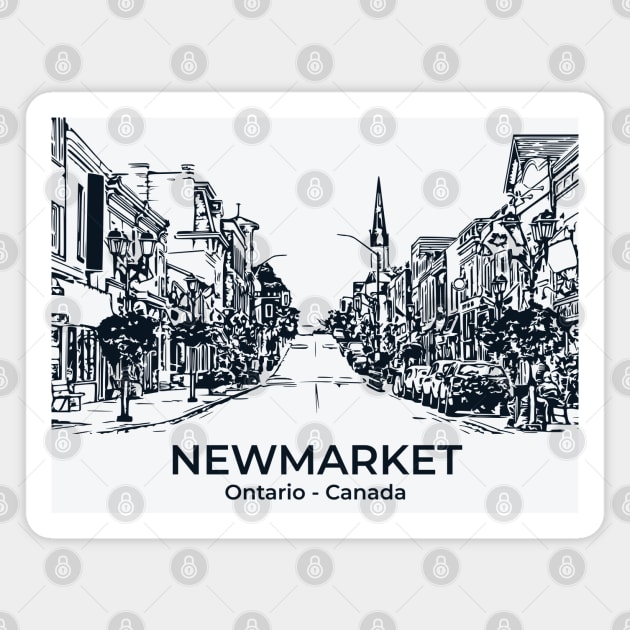 Newmarket - Ontario Magnet by Lakeric
